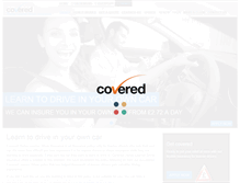 Tablet Screenshot of coveredownerlearnerdriver.com